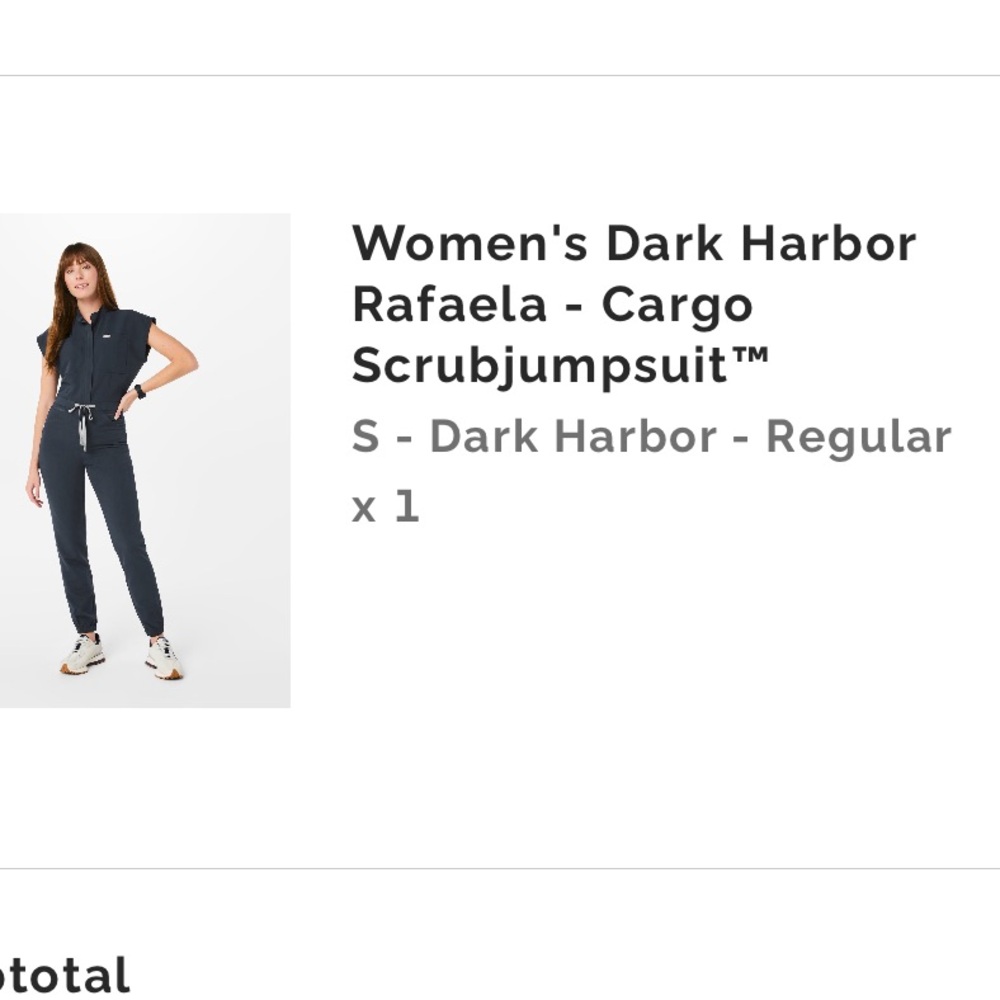Rafaela Cargo Scrub jumpsuit